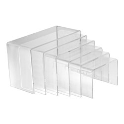 Deflect O Display Risers Set of 6 4mm Acrylic
